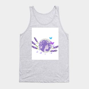 amazing butterflies and flowers Tank Top